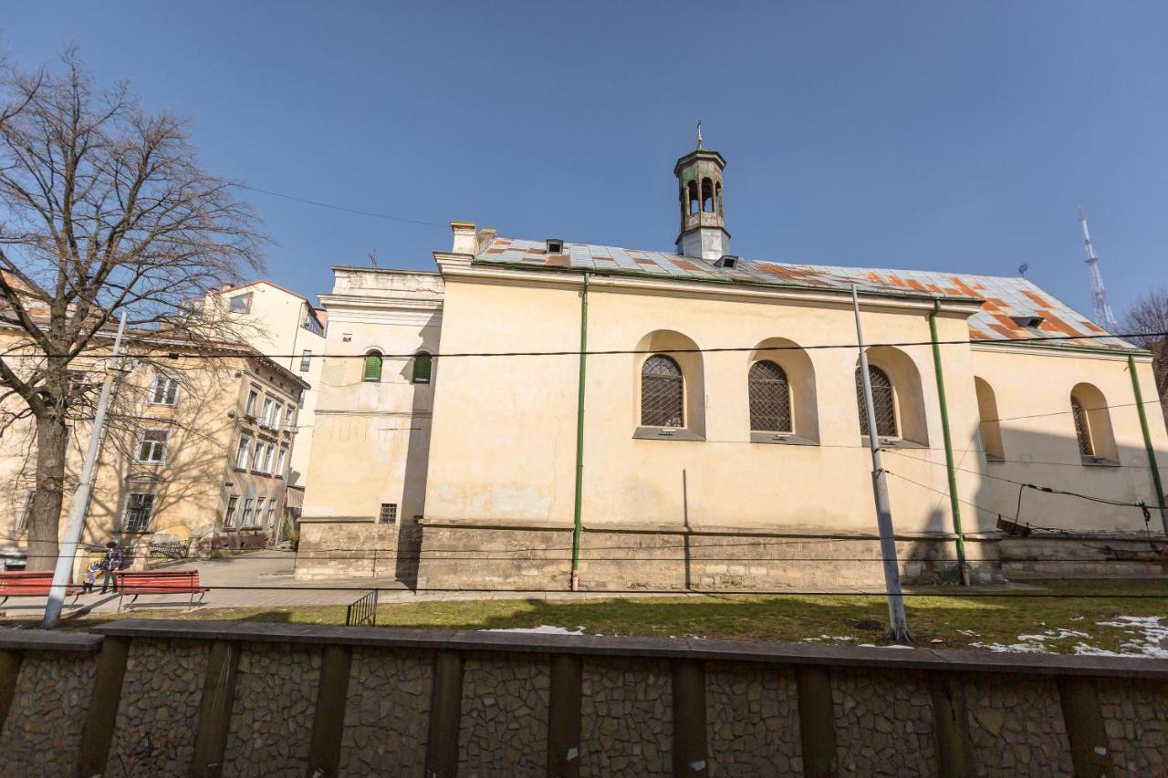Квартира Студія Біля Оперного Театру По Вулиці Гонти 4-3А Lviv Eksteriør billede